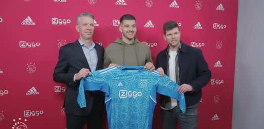 Geronimo Rulli, gardien argentin de l'Ajax Amsterdam