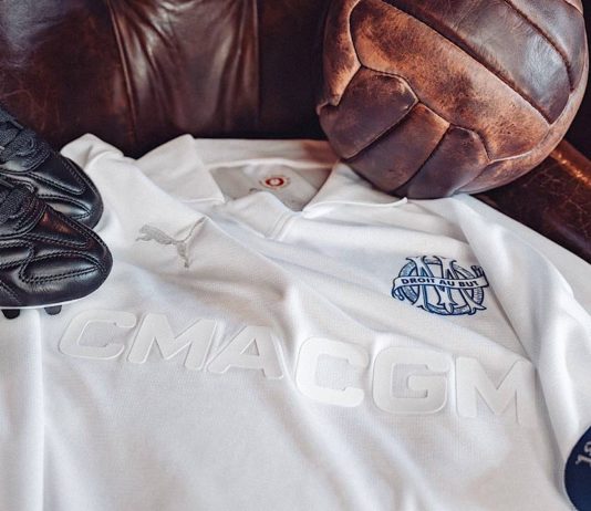 Le sublime maillot de l’OM pour ses 125 ans Le maillot de l'OM pour ses 125 ans (OM.fr)