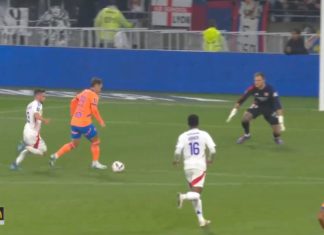 OL-OM : le but égalisateur de Lirola en vidéo Lirola buteur lors de OL-OM (capture écran DAZN)