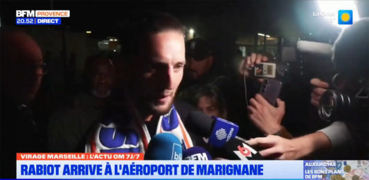 Rabiot en interview à son arrivée à Marseille (BFM)