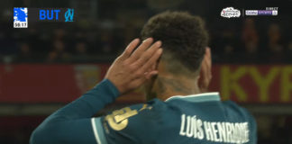 Luis Henrique buteur lors de Lens-OM