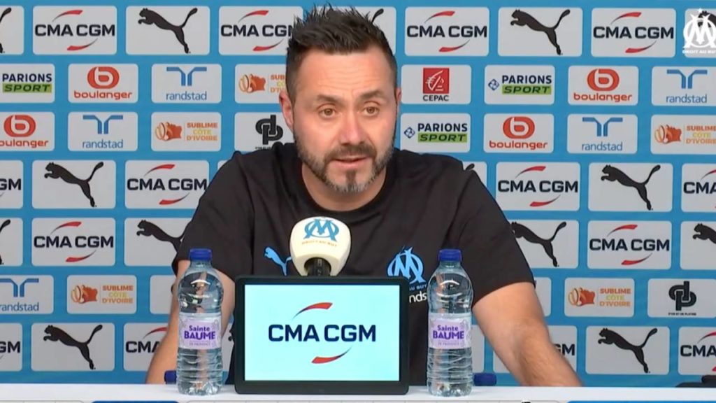 OM-Lens : le groupe de De Zerbi avec 7 absents