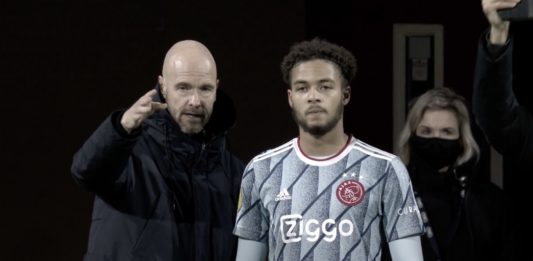 Devyne Rensch, latéral droit néerlandais de l'Ajax
