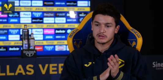 Reda Belahyane, milieu franco-marocain de l'Hellas Vérone