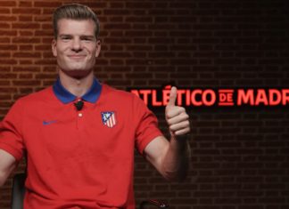 Alexander Sorloth, l'attaquant de l'Atlético Madrid