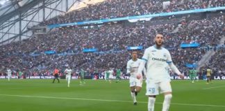 Amine Gouiri buteur lors de OM-ASSE