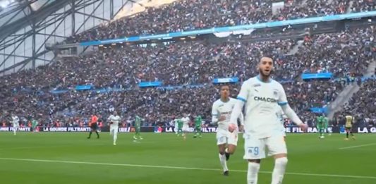 Amine Gouiri buteur lors de OM-ASSE