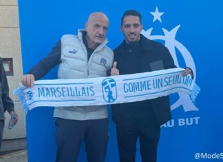 Bennacer avec Titi c'est toi le boss (crédit @Mode55489648)
