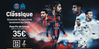 PSG-OM en exclusivité sur DAZN