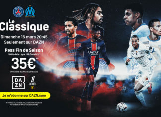 PSG-OM en exclusivité sur DAZN