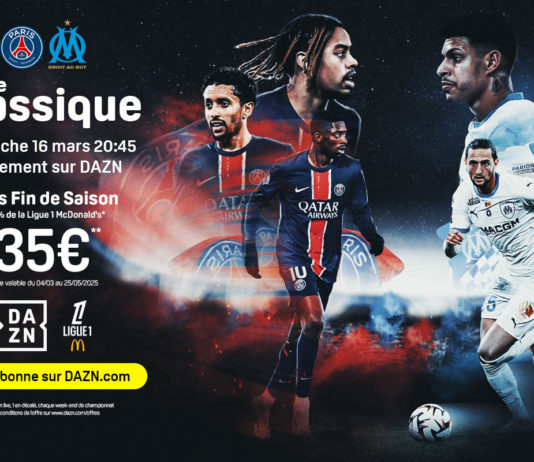 PSG-OM en exclusivité sur DAZN