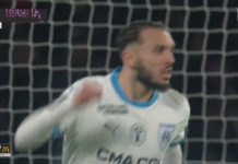 Gouiri buteur lors de PSG-OM (DAZN)