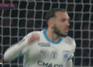 Gouiri buteur lors de PSG-OM (DAZN)
