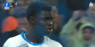 Robinio Vaz lors de OM-Strasbourg
