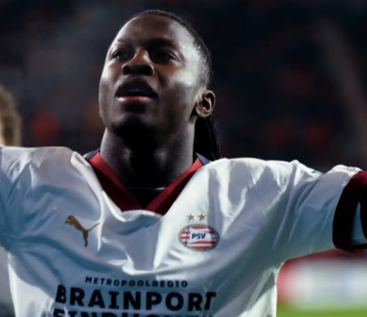 Johan Bakayoko, ailier du PSV