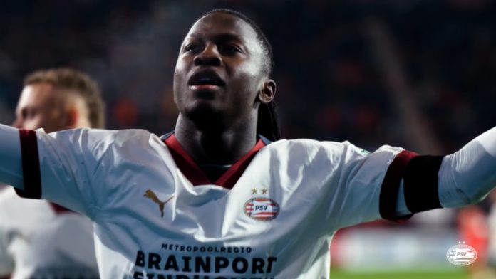 Johan Bakayoko, ailier du PSV