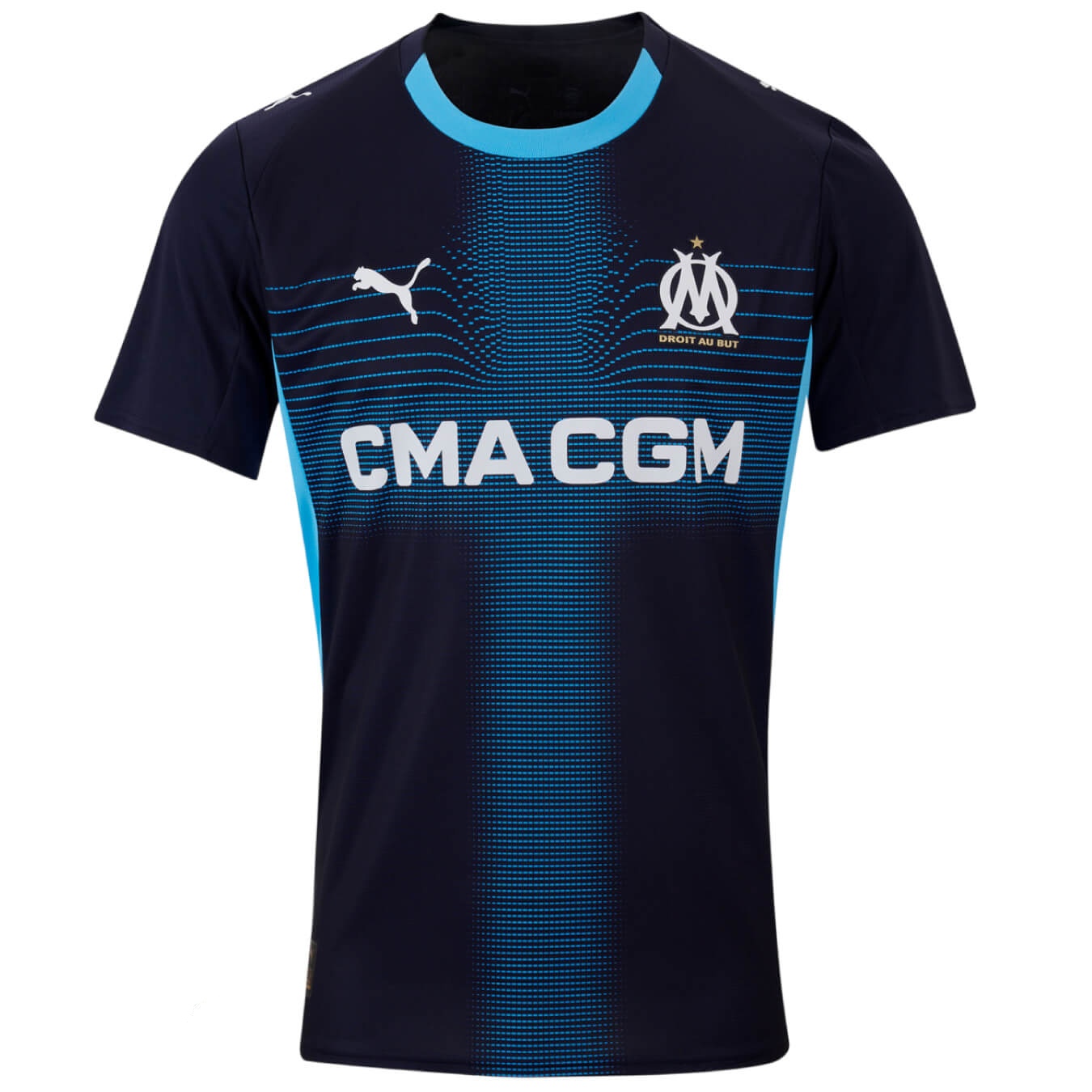 Le maillot extérieur de l'OM 2025/2026
