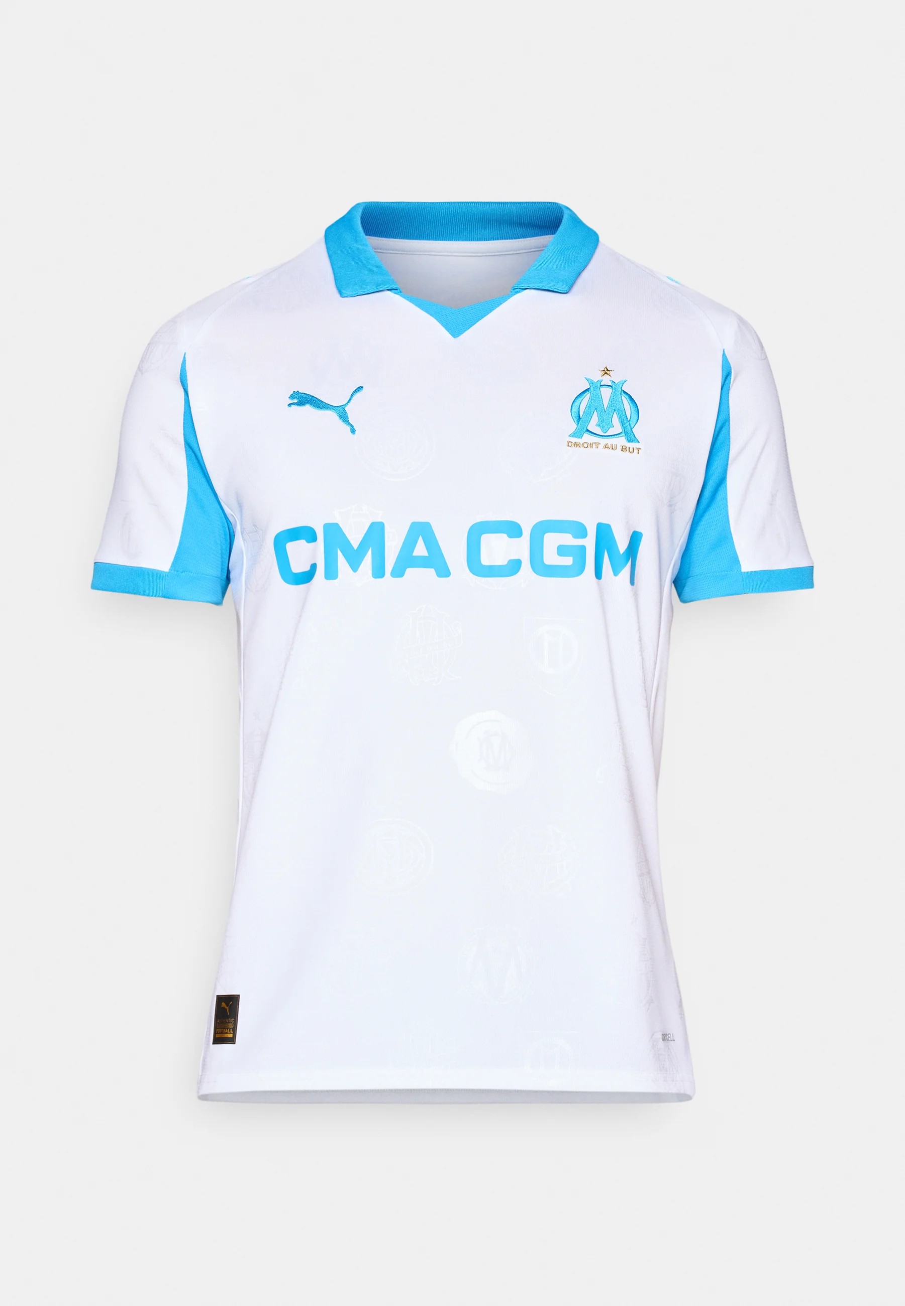 Le nouveau maillot domicile de l'OM 2025/2026