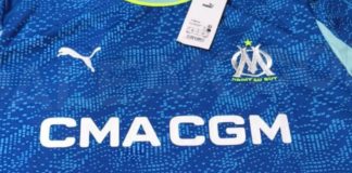 Le maillot third de l'OM saison 2025/2026 (via Opaleak)