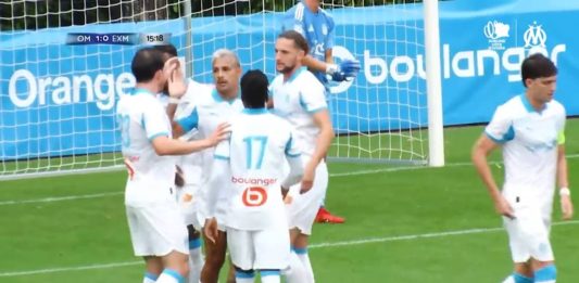 Medina buteur pour sa première avec l'OM