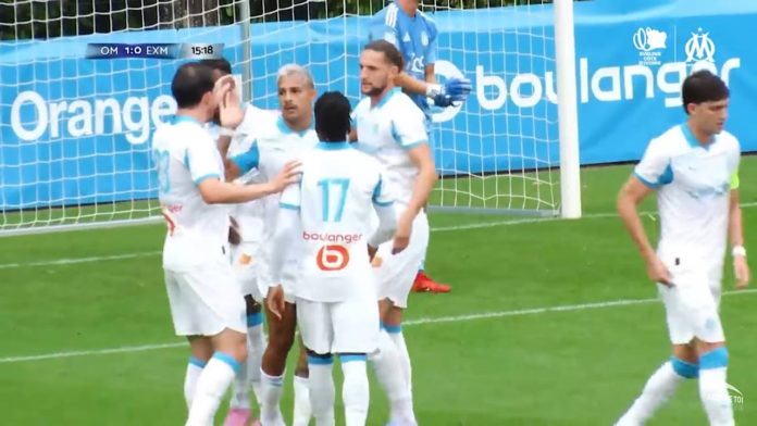 Medina buteur pour sa première avec l'OM
