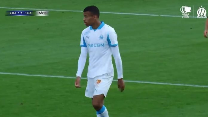 Mason Greenwood buteur lors de OM-Charleroi