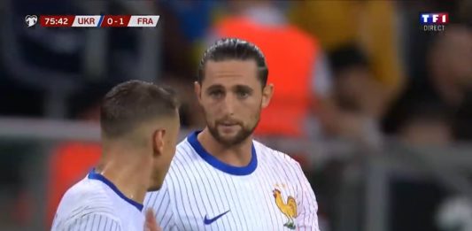 Rabiot avec Digne lors de Ukraine-France