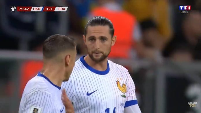 Rabiot avec Digne lors de Ukraine-France