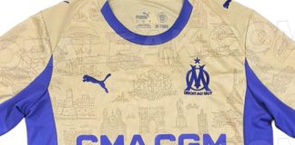 Le quatrième maillot de l'OM pour la saison 2025/2026