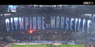 Le tifo magnifique de OM-PSG
