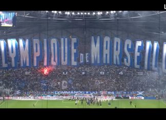 Le tifo magnifique de OM-PSG