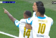 La joie de Paixão après son premier but contre l'Ajax