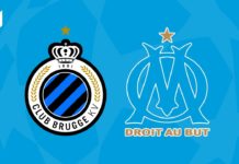 Bruges-OM (8e journée de Ligue des champions)