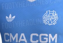 L’incroyable maillot d’Adidas pour son grand retour à l’OM ! Le maillot extérieur adidas de l'OM pour la saison 2027/2028 selon FootyHealdines